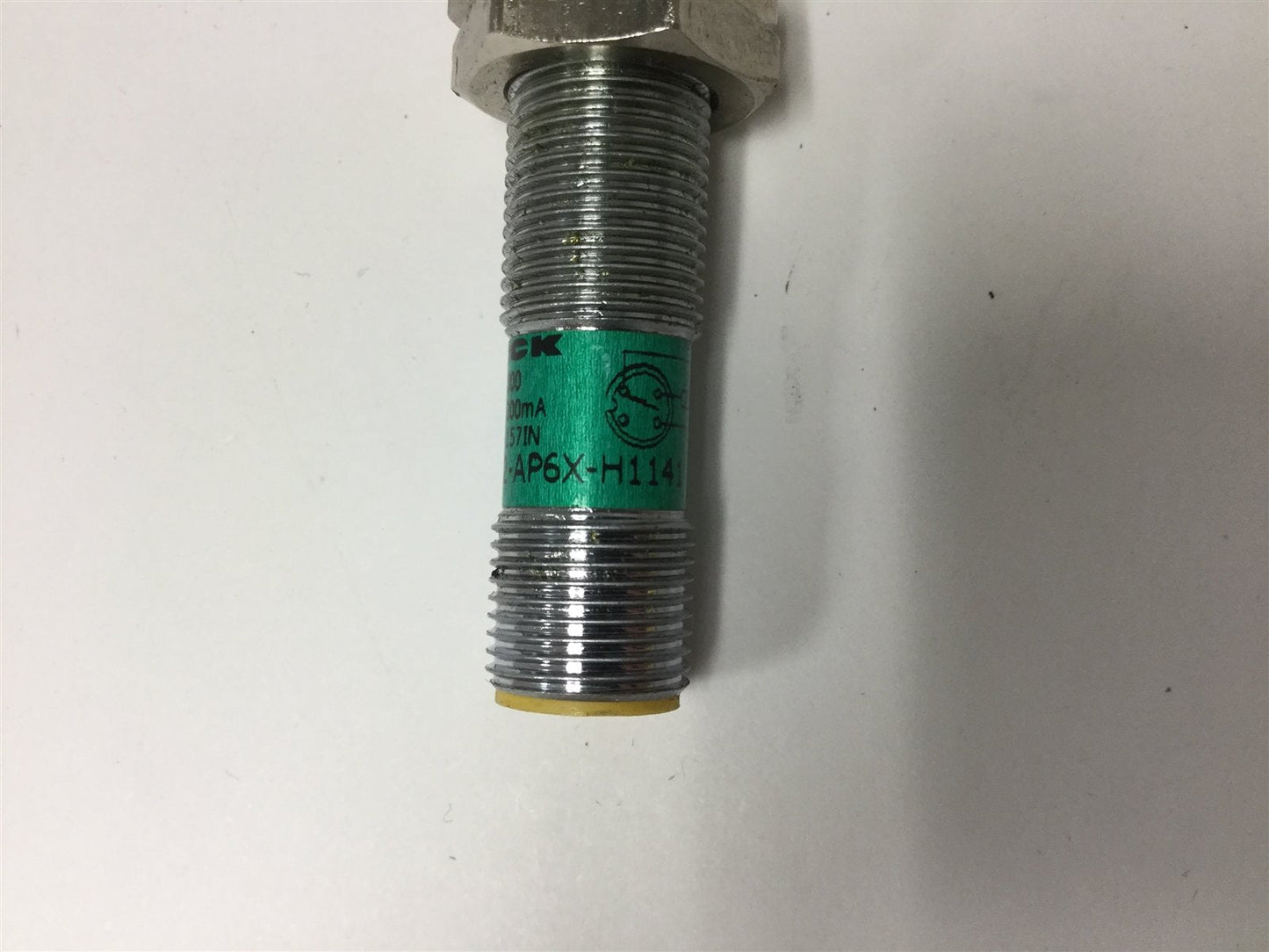 Used Turck Bi4-M12-AP6X-H1141 Proximity Switch Sensor, Voltage: 30VDC, 4-Wire