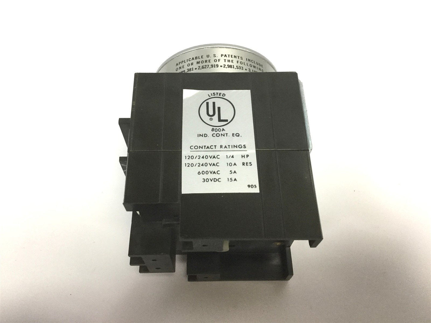 Used Agastat 2412AN Time/Delay/Relay Control Module 120VAC Coil, 240VAC 10A 1/4HP