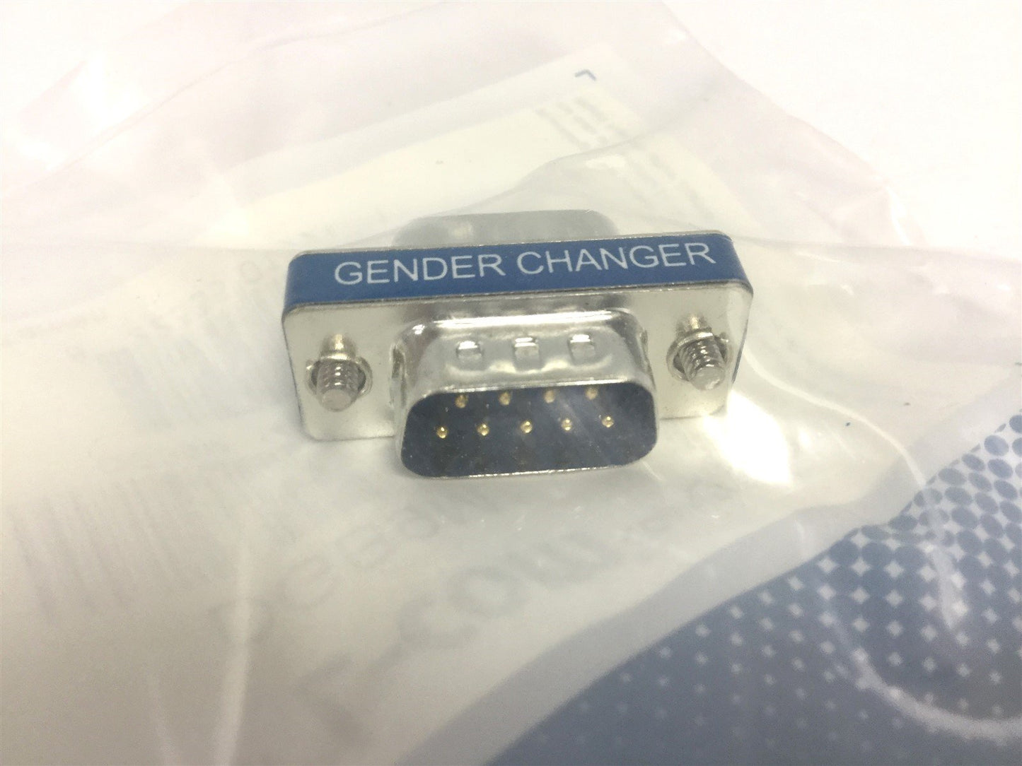 New Lot of 2 New L-Com DGB9M Male/Male Gender Changer DB9