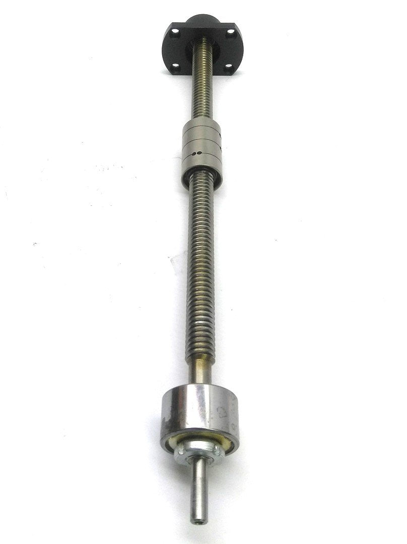 Used Universal 9802-265 Ball Screw, Travel: 225mm, 4mm Per Rotation, Shaft: 12mm