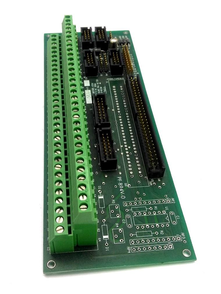 Used Delta Tau ACC8-D PMAC Terminal Block I/O Board, 64 Terminals, 60-Pin Header, 5V