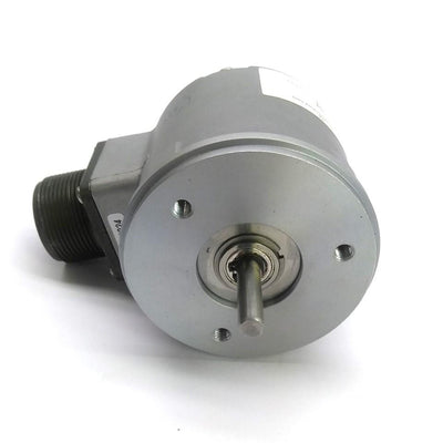 Used BEI L25G-F1-4000-T2-ABZC-28V/V-EM18 Incremental Optical Encoder, M18, 5-28VDC