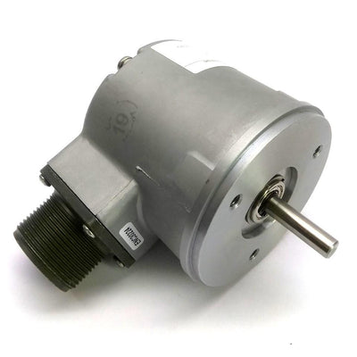 Used BEI L25G-F1-4000-T2-ABZC-28V/V-EM18 Incremental Optical Encoder, M18, 5-28VDC