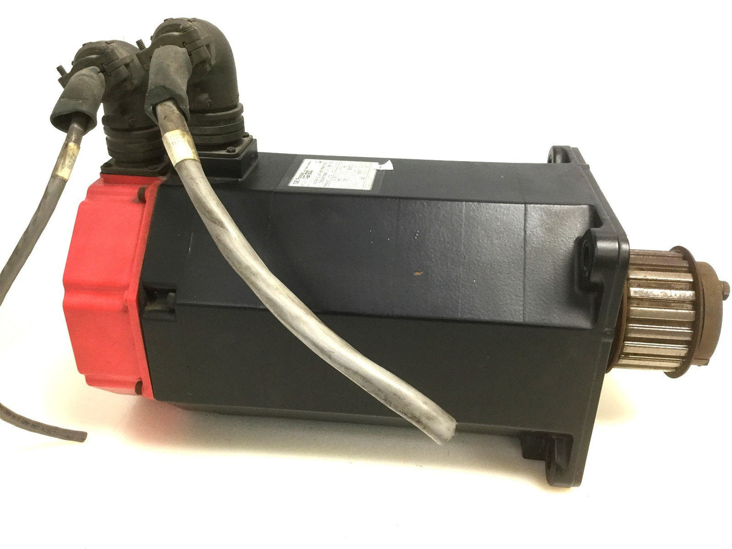 Used GE Fanuc A06B-0147-B075 AC Servo Motor, 2000RPM, Torque: 22, 15A, 157V, 133Hz