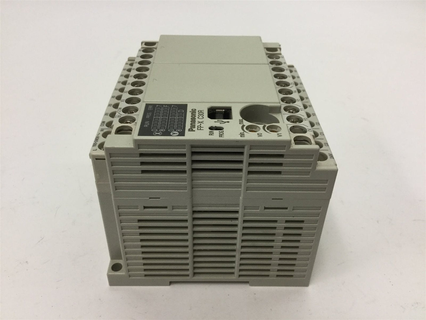 Used Panasonic AFPX-C30R Programmable Logic Controller, 16x Inputs, 14x Relay Outputs