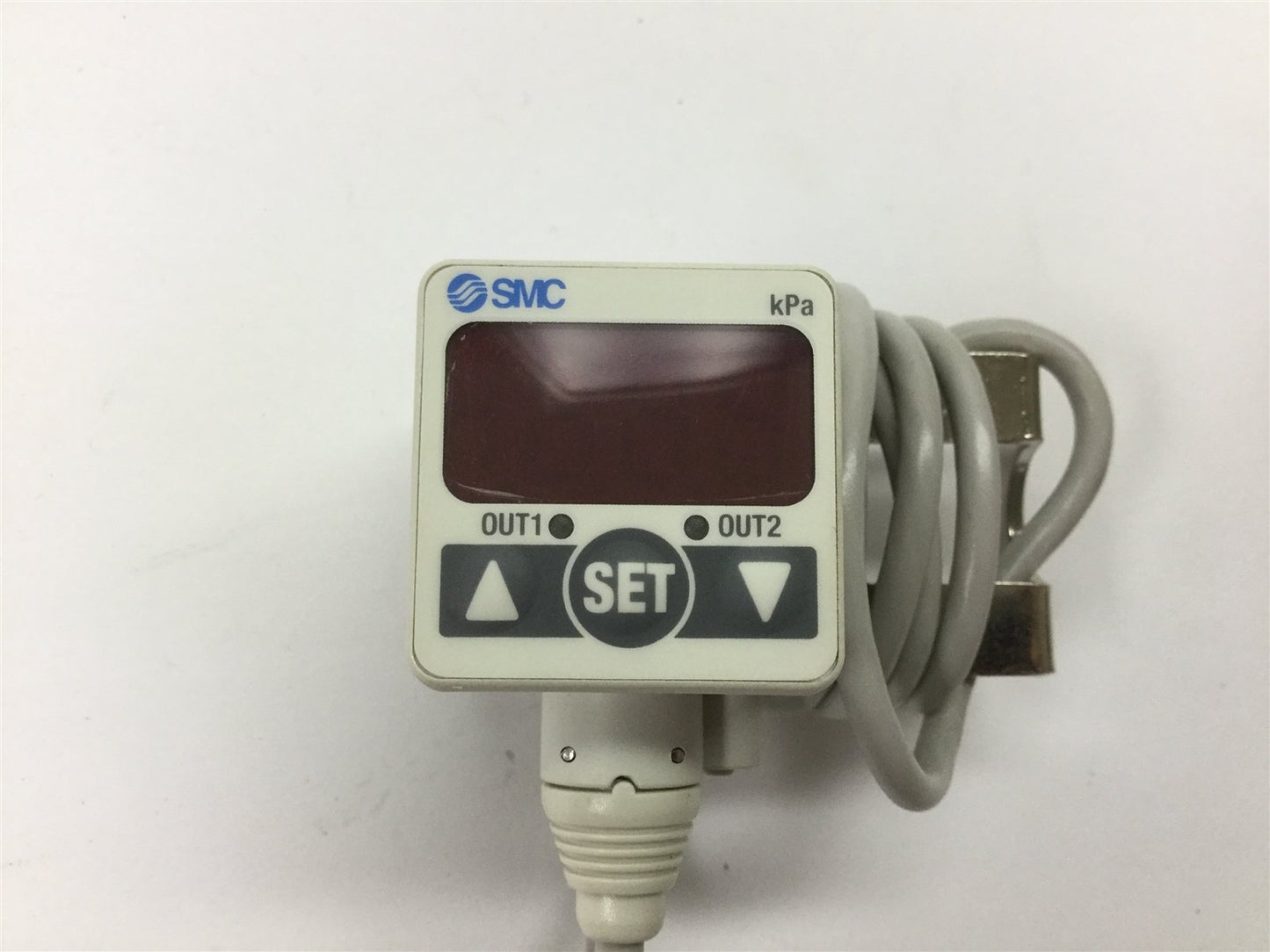 Used SMC ZSE40F-T1-22 Vacuum Switch, Pressure Range: -100 to 100kPa, Voltage 12-24VDC