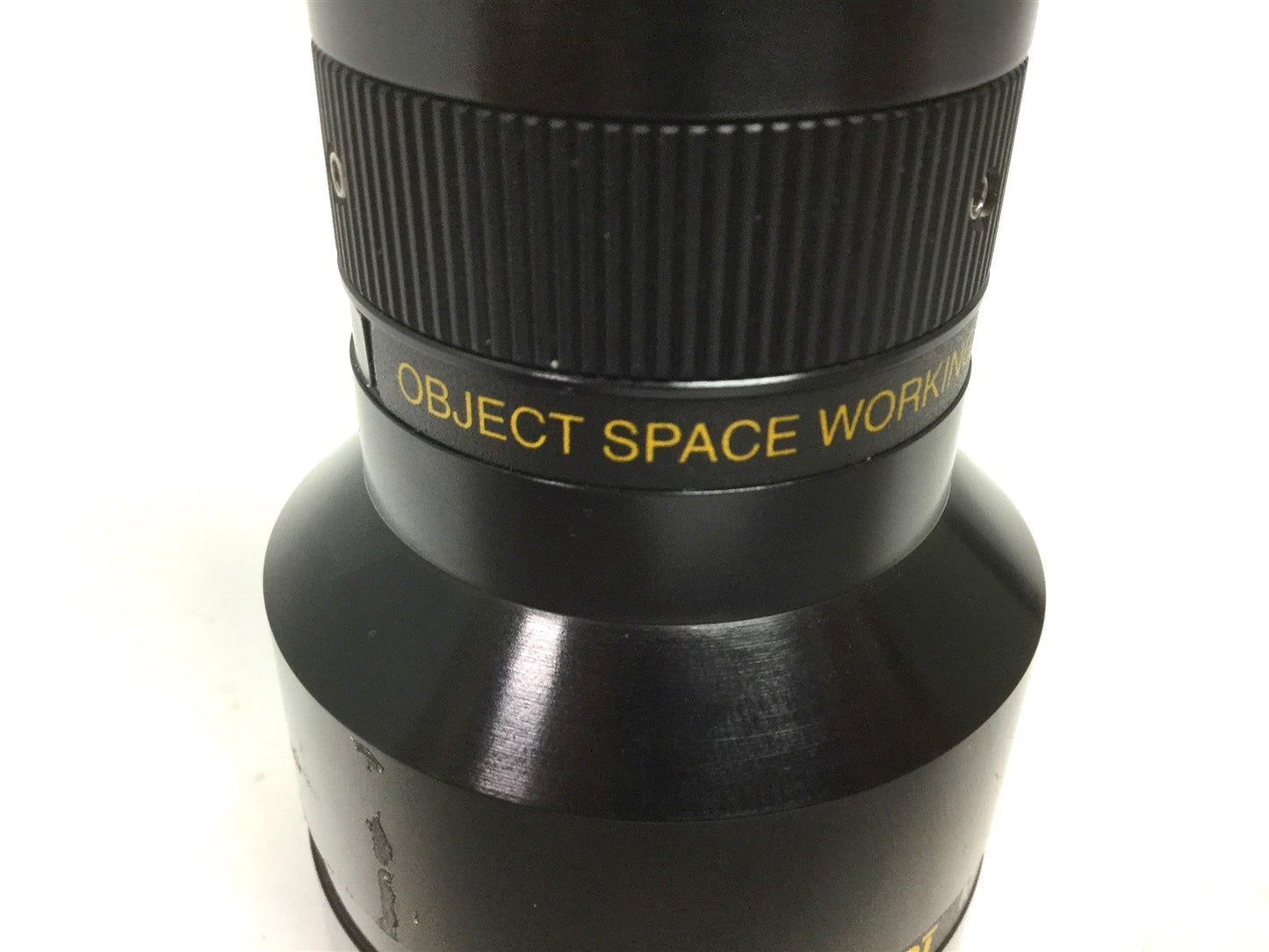 Used Melles Griot 59LGN702 Macro Invaritar Lens, 2x C Mount, Working Distance: 123 mm