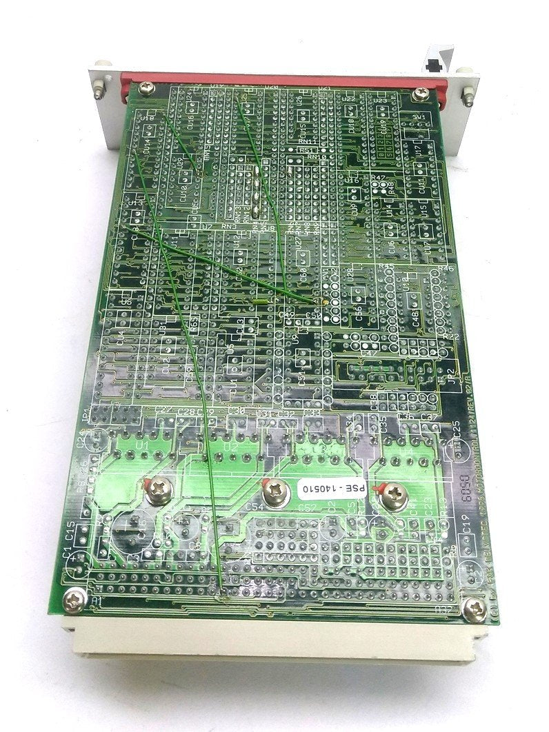 Used F&K Delvotec 1124 Rev.2 B Motor Control Board, 1x 96-Pin, 1x 20-Pin Headers