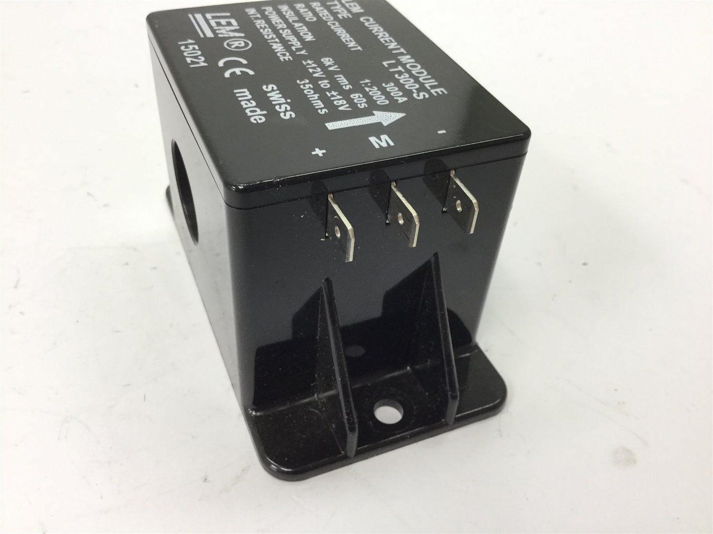 Used LEM LT300-S Current Module, Rated Current: 300A, Ratio: 1:2000, Supply: 12-18V