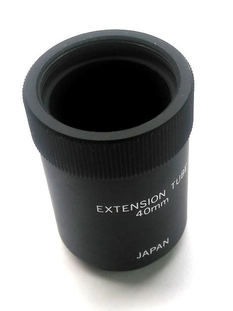 Used JAPAN Camera Lens Extension Tube, 40mm, C-Mount Male to C-Mount Female