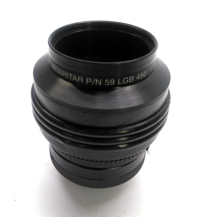 Used Melles Griot 59 LGB 450 Invaritar Telecentric Gauging Lens, 50mm Focal, f1:1.8 D