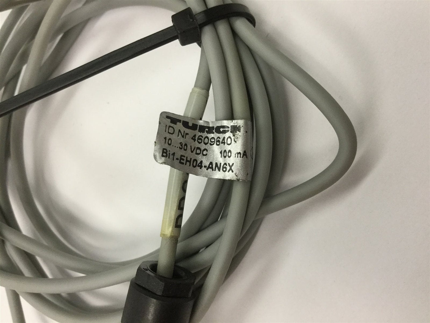 Used Turck Bi1-EH04-AN6X Inductive Proximity Sensor, Sensing Distance: 1mm, 2m Cable