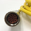 Used Parker 71-021626-10 Shielded Servo Motor Power Cable 10 Feet, PS 6-Pin to Leads