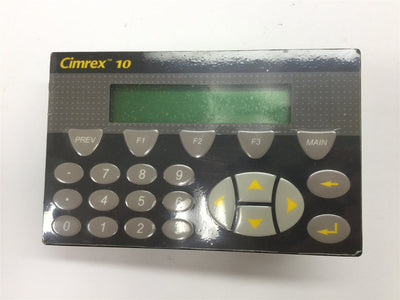 Used Beijer Electronics 03230B CIMREX 10 Operator Terminal, Front: 142mm x 90mm