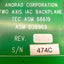 Used Anorad Corporation D38969 Two Axis IAC Backplane