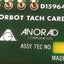 Used Anorad D15964-B Orbot Tach Card, 22 Finger Connector