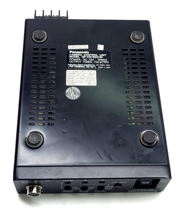 Used Panasonic GP-KS162CUD Camera Control Unit, 2x BNC, S-Video, 16-Pin Round, 12VDC