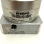 Used Shimpo VRS-060B-3-K3-14BM12 Gearhead Reducer Ratio 3:1 Shaft: 6.3" Coupling 5.5"