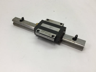 Used THK H15CA Linear Bearing, Rail Length: 160mm, Carriage Dimensions: 55mm x 47mm