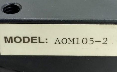 Used Aerotech AOM105-2 Manual Optical Gimbal Mount, 1-3/4" Clear Aperture, ñ5ø Range