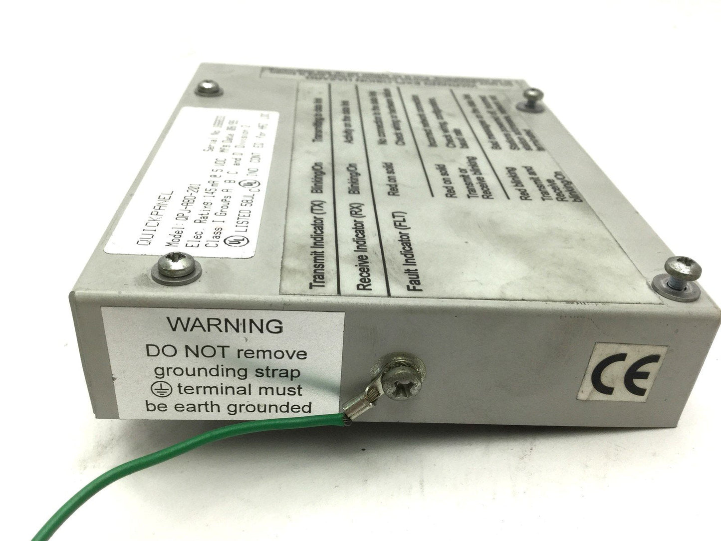 Used GE Fanuc QPJ-ABD-201 Quickpanel AB Data Highway Plus Module, 145mA 5VDC