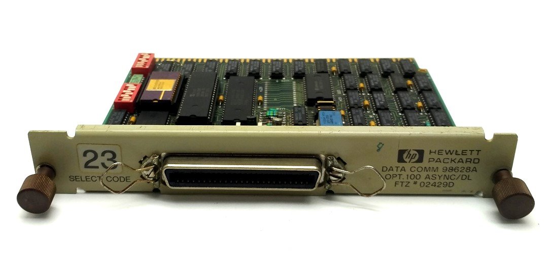 Used HP 98628A DIO Data Comm Interface, RS-232C/RS-449, for 200/300 Series Computers