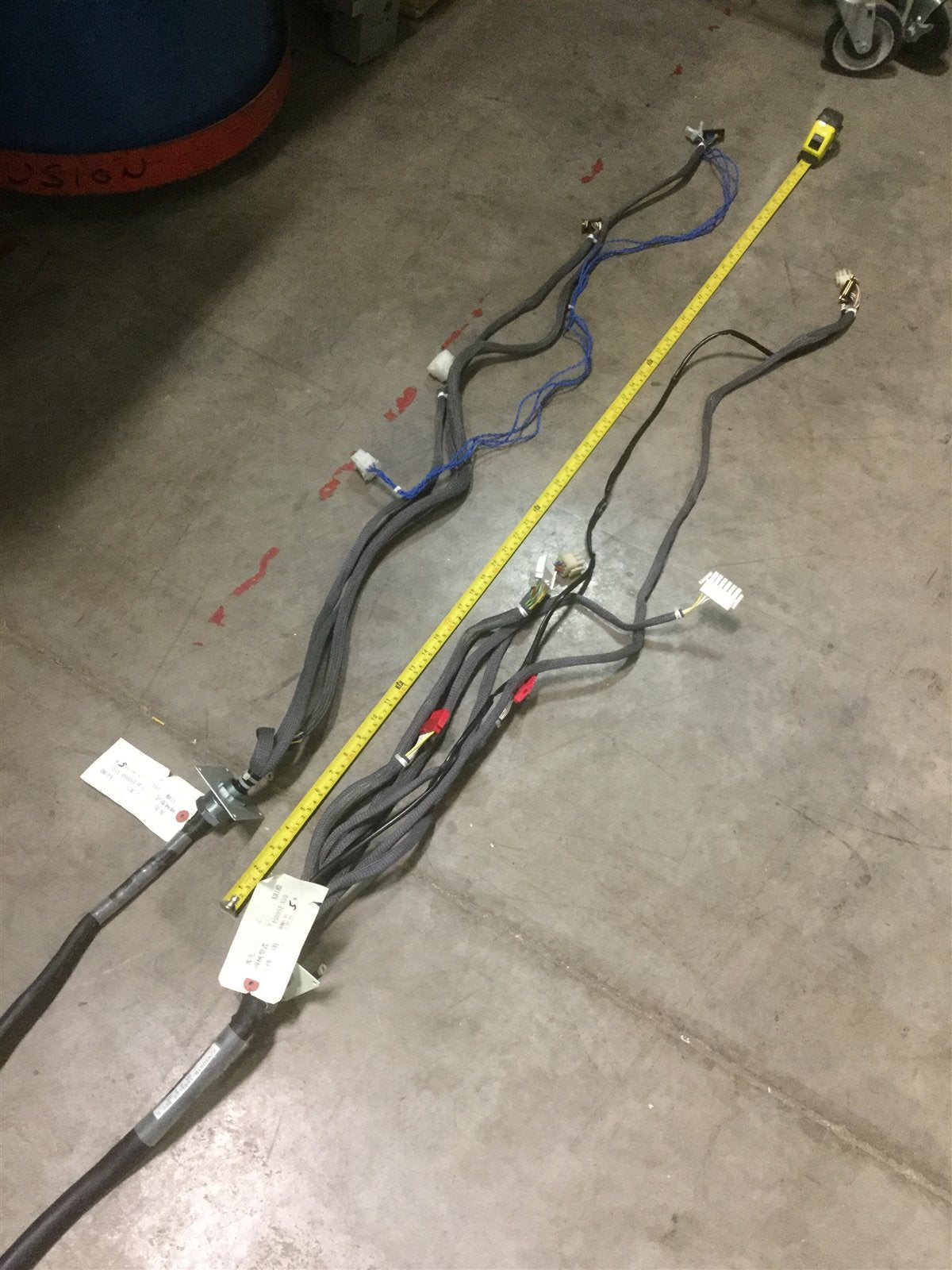 Used Kawasaki JS005 Robot Arm Power and Feedback Cables 50979 -1694L05 -1965L05