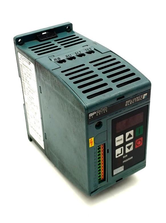 Used Reliance S20-402P0A1000 AC Motor Drive, 1HP, Out: 460VAC 2A 3PH, In: 380-480VAC