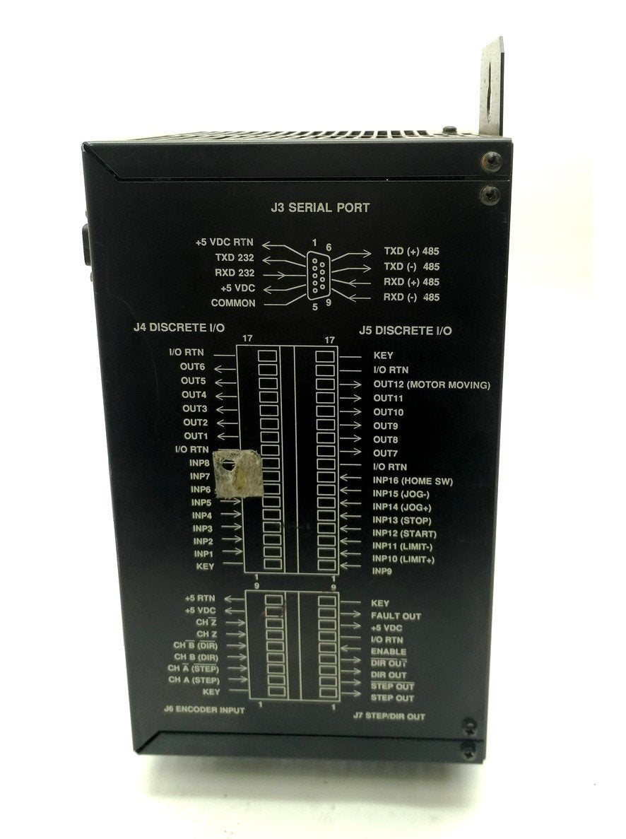 Used Pacific Scientific 5445 Indexer/Drive 500k Pulses/Sec 25K Steps 120VAC *Damage*