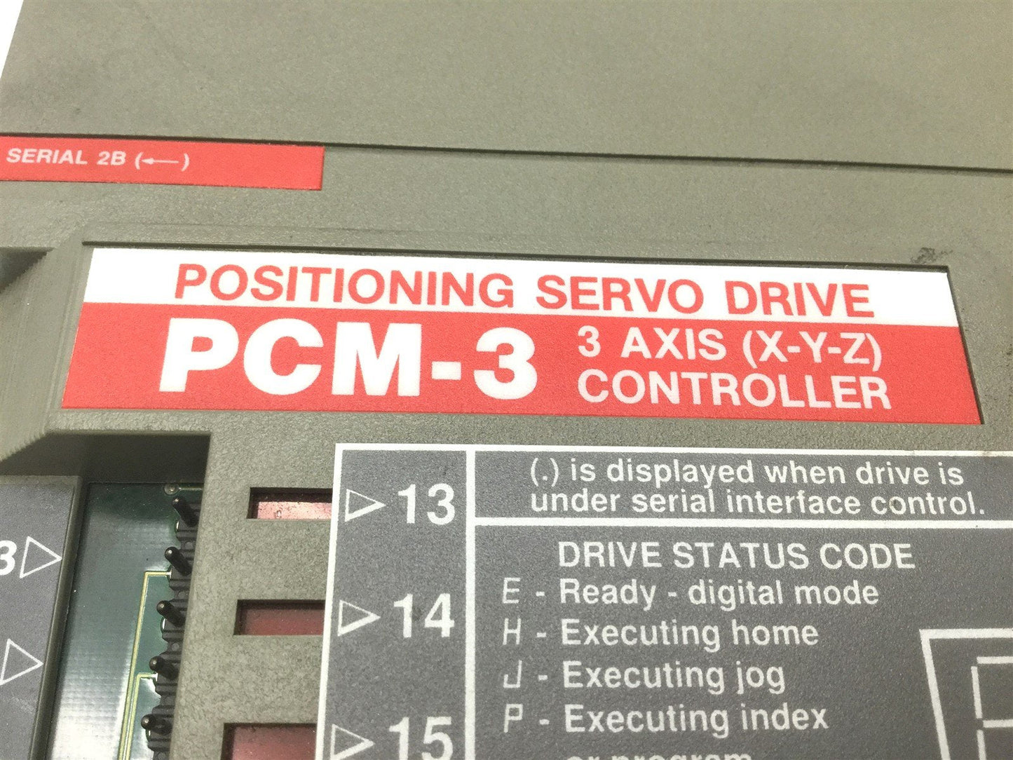 Used Emerson PCM-3 Positioning Servo Drive 3 Axis (X-Y-Z) Controller 2000 Positions