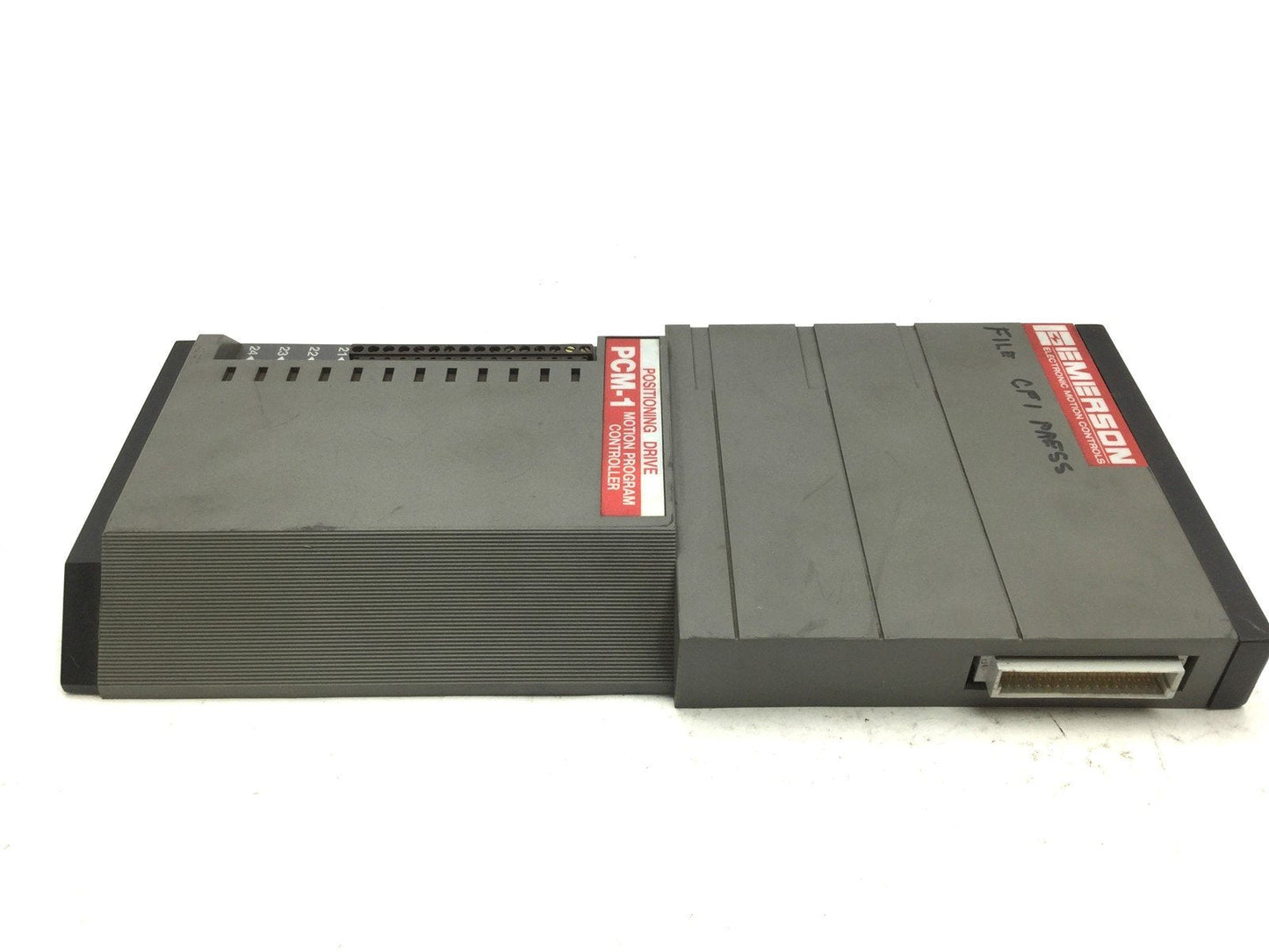 Used Emerson PCM-1 Positioning Drive Motion Program Controller Rev T.2