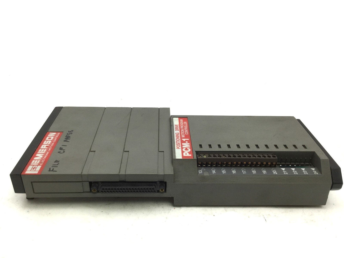 Used Emerson PCM-1 Positioning Drive Motion Program Controller Rev T.2