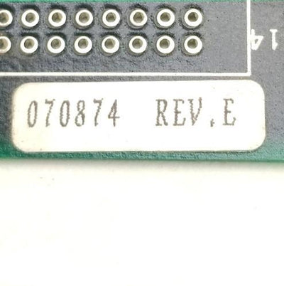 Used 070874 Rev. E Motor Controller Card, ISA, 68-Pin SCSI, w/ 70884 Daughter Board