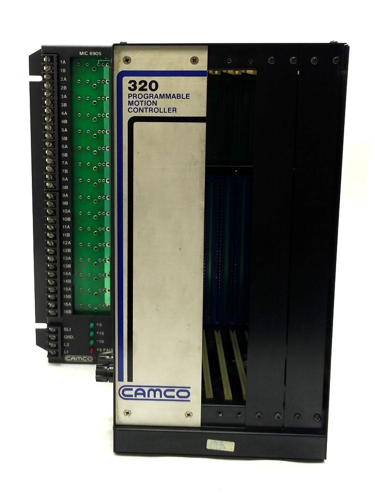 Used Camco 858905-00 Rev L 320A Chassis Programmable Motion Controller 16 SSR 6 Slot