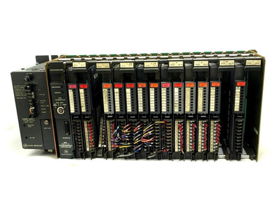 Used Allen Bradley 1771-AD I/O Chassis & Modules 7x 1771-OA 4x 1771-IA PSU PLC-2/15