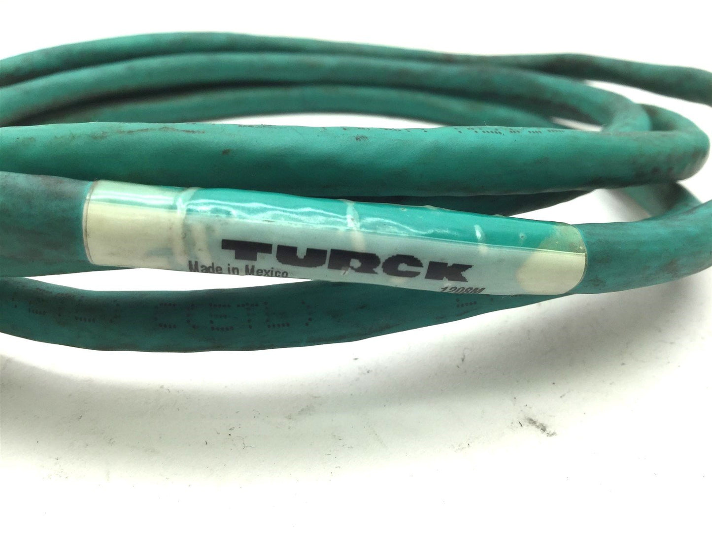 Used Turck RJ45S RJ45 841-2M High Interference Ethernet Cable, Cat-5e, Length: 2m