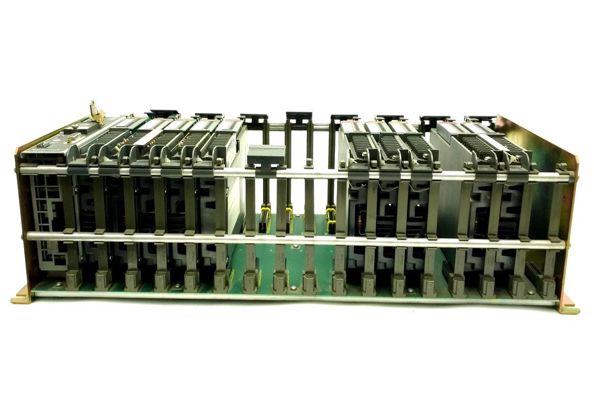 Used Allen Bradley 1771-AD I/O Chassis & Modules 7x 1771-OA 4x 1771-IA MINI-PLC-2/15