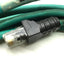 Used Turck RJ45 RJ45 840-4M Industrial Ethernet Cable, Cat-5e, Length: 4m, IP20