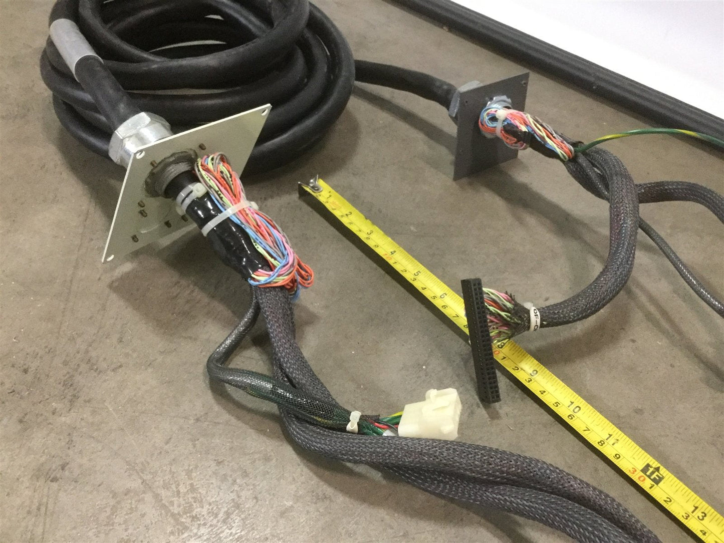 Used Kawasaki 50979-1356L05 AD Controller/Operator Panel Harness Cable, JS005 Robot