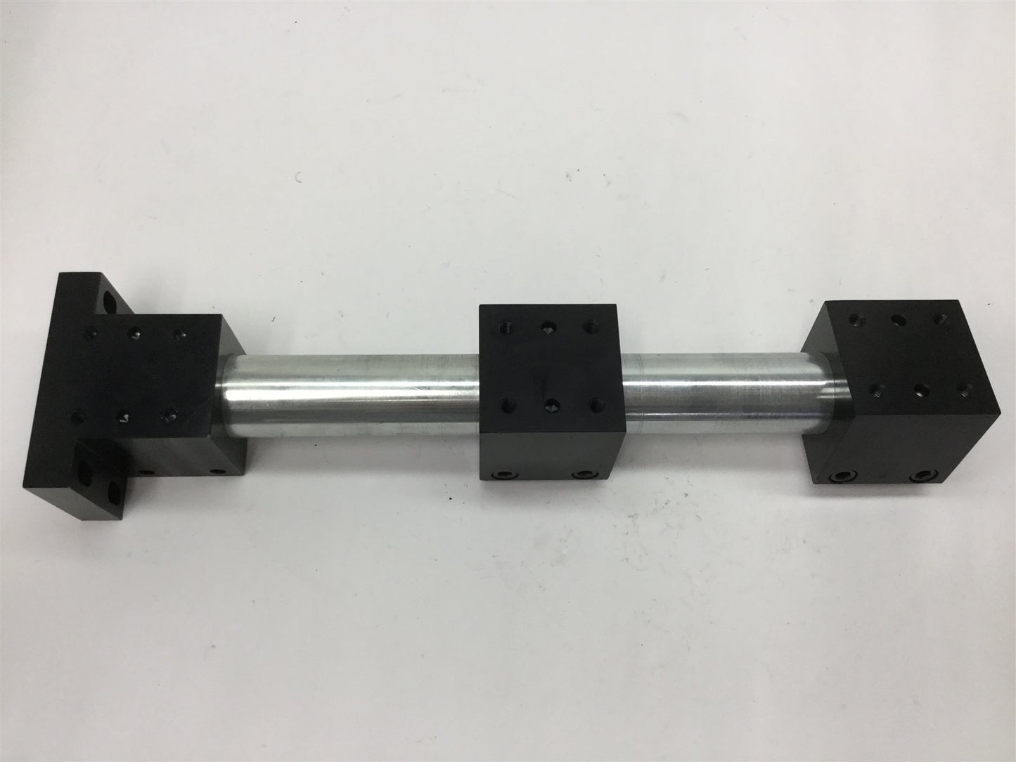 Used PHD 13230-1-1-16 Linear Guide Rod Clamping Positioner, Overall Length: 16"