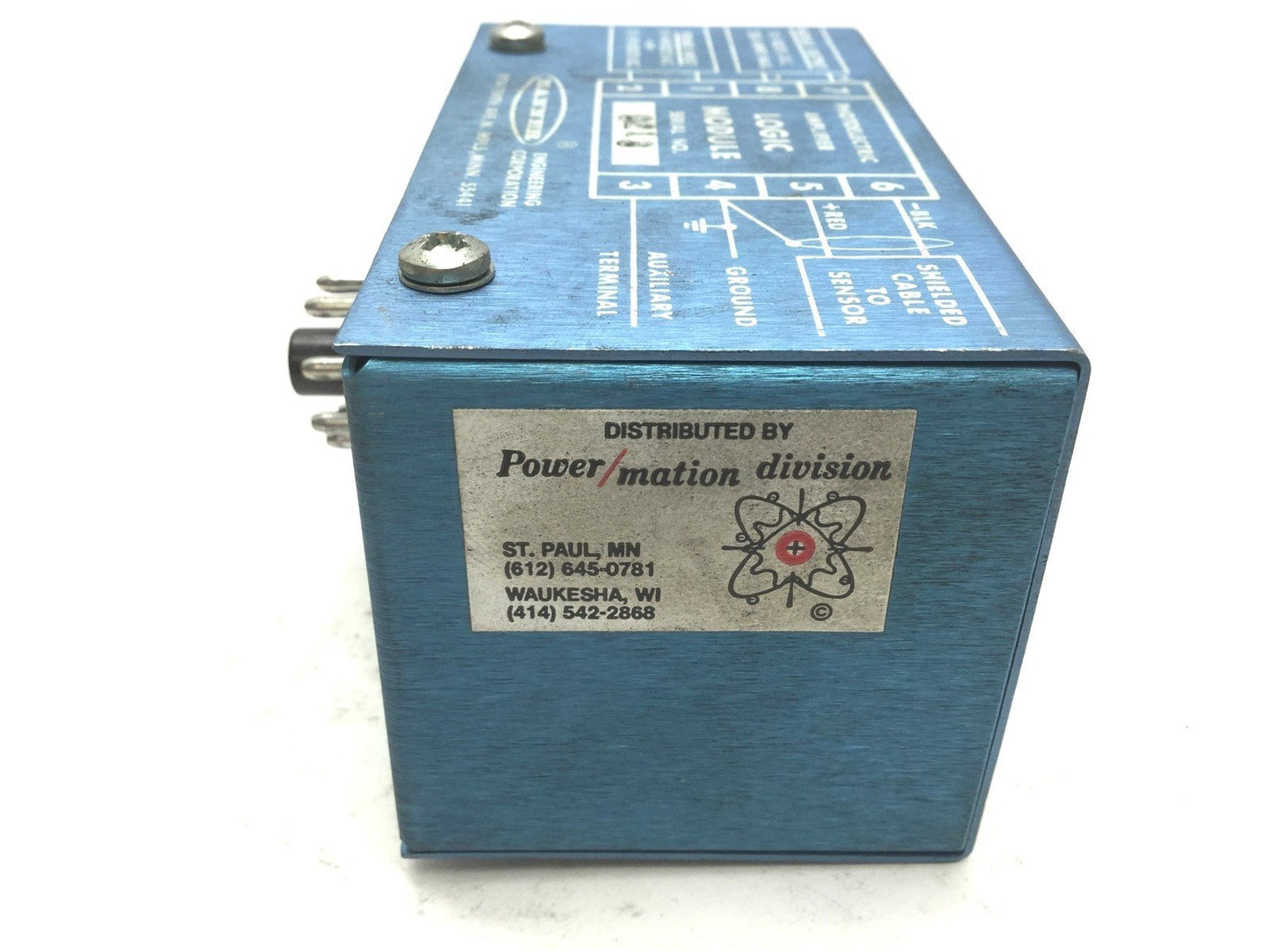 Used Power/Mation PM-TRB B3-1500 Photoelectric Amp Relay Logic Module, 115VAC