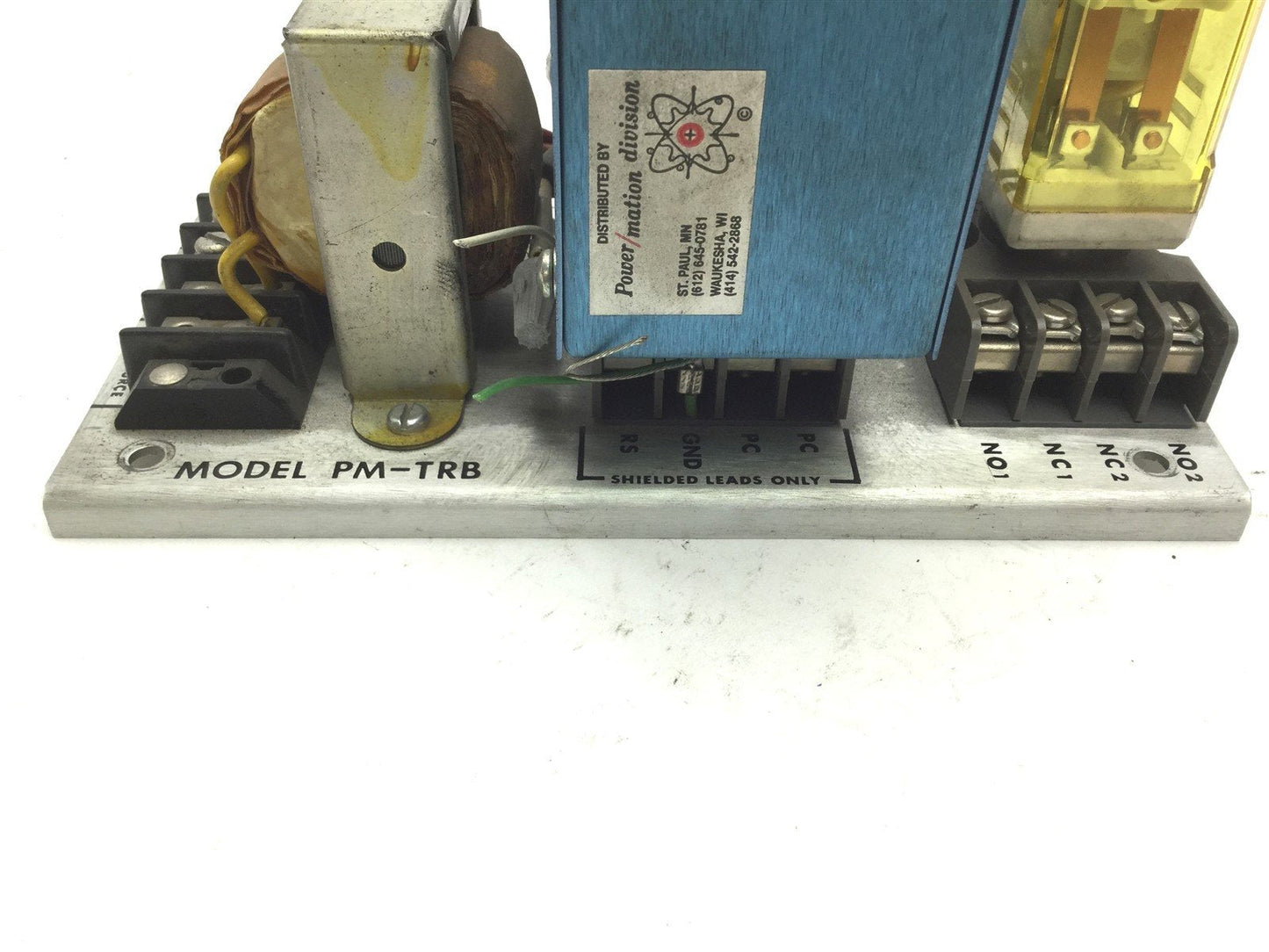 Used Power/Mation PM-TRB B3-1500 Photoelectric Amp Relay Logic Module, 115VAC