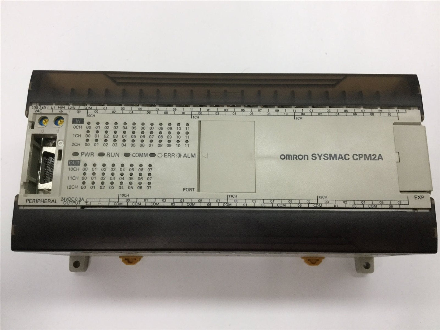 Used Omron CPM2A-60CDR-A Sysmac Programmable Controller, 36x Inputs, 24x Outputs