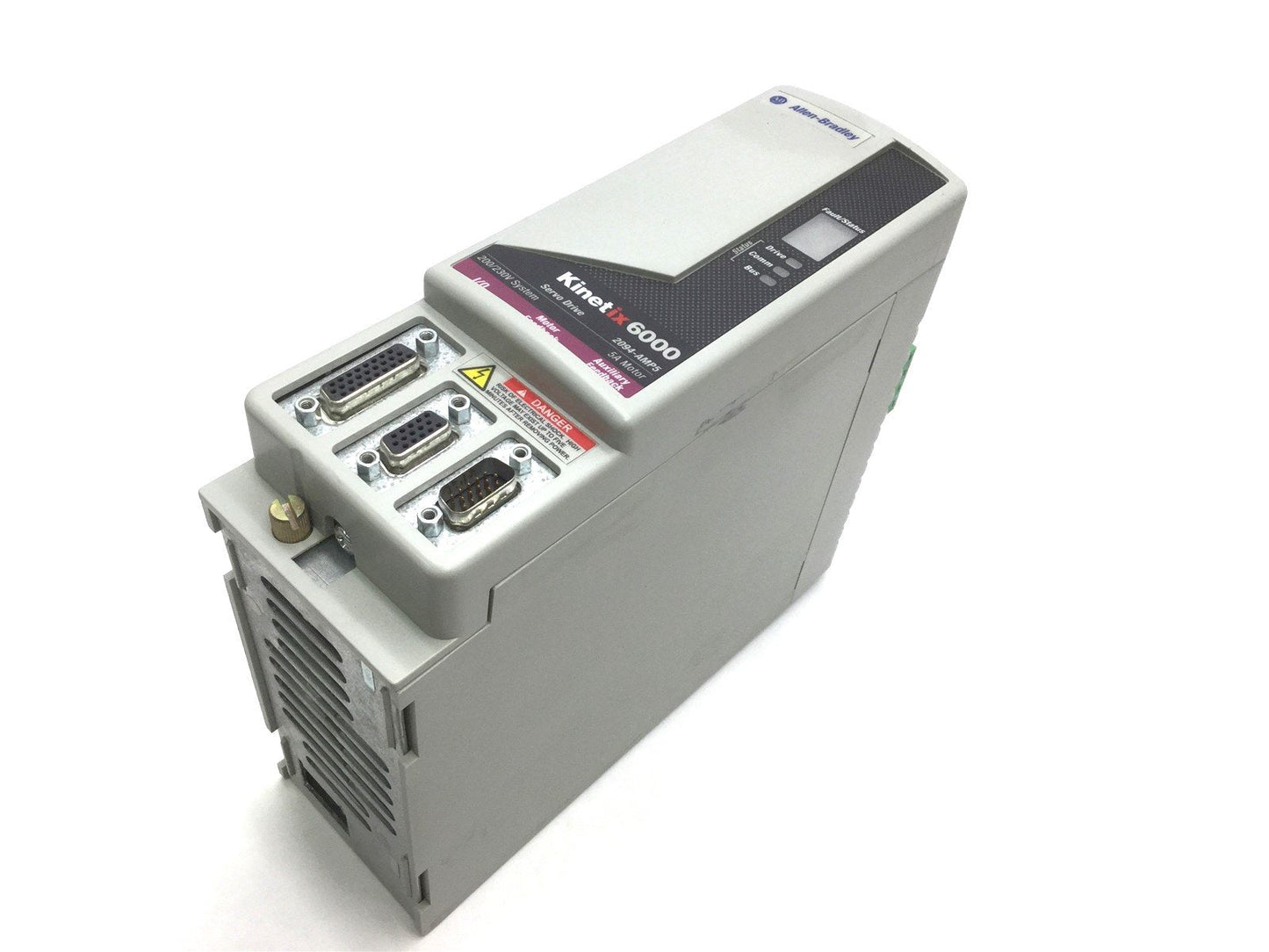 Used Allen Bradley 2094-AMP5 Kinetix 6000 Servo Drive Voltage: 200/230VAC 3Ph 0-400Hz