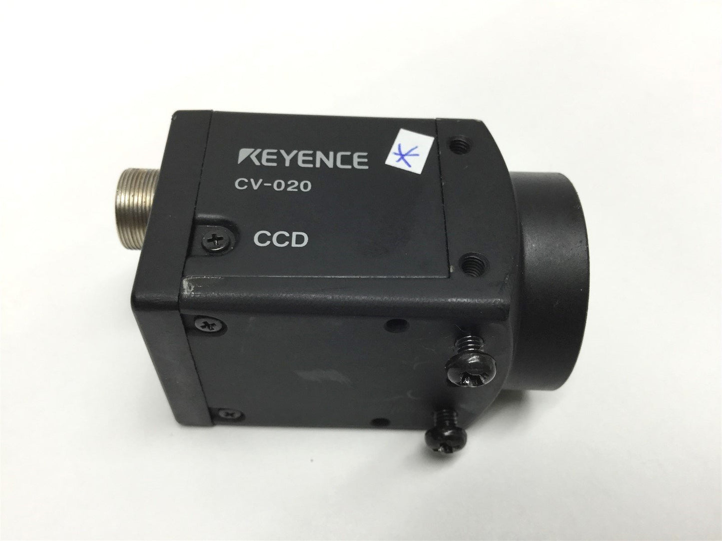 Used Keyence CV-020 High Speed Digital Camera Monochrome Machine Vision 1/3" CCD