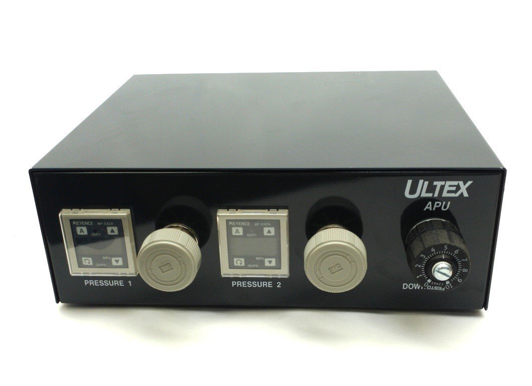 Used Ultex APU 44MA Speed/Pressure Controller 2x 12-Pin MS Round 3-Pin DIN 9mm Hose