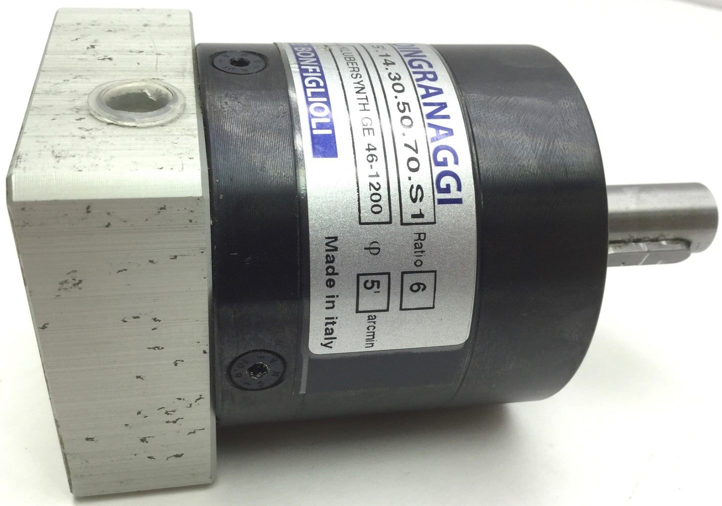 Used Bonfiglioli TR 060.1.6.5'.14.30.50.70.S1 Precision Planetary Gearbox, Ratio 6:1