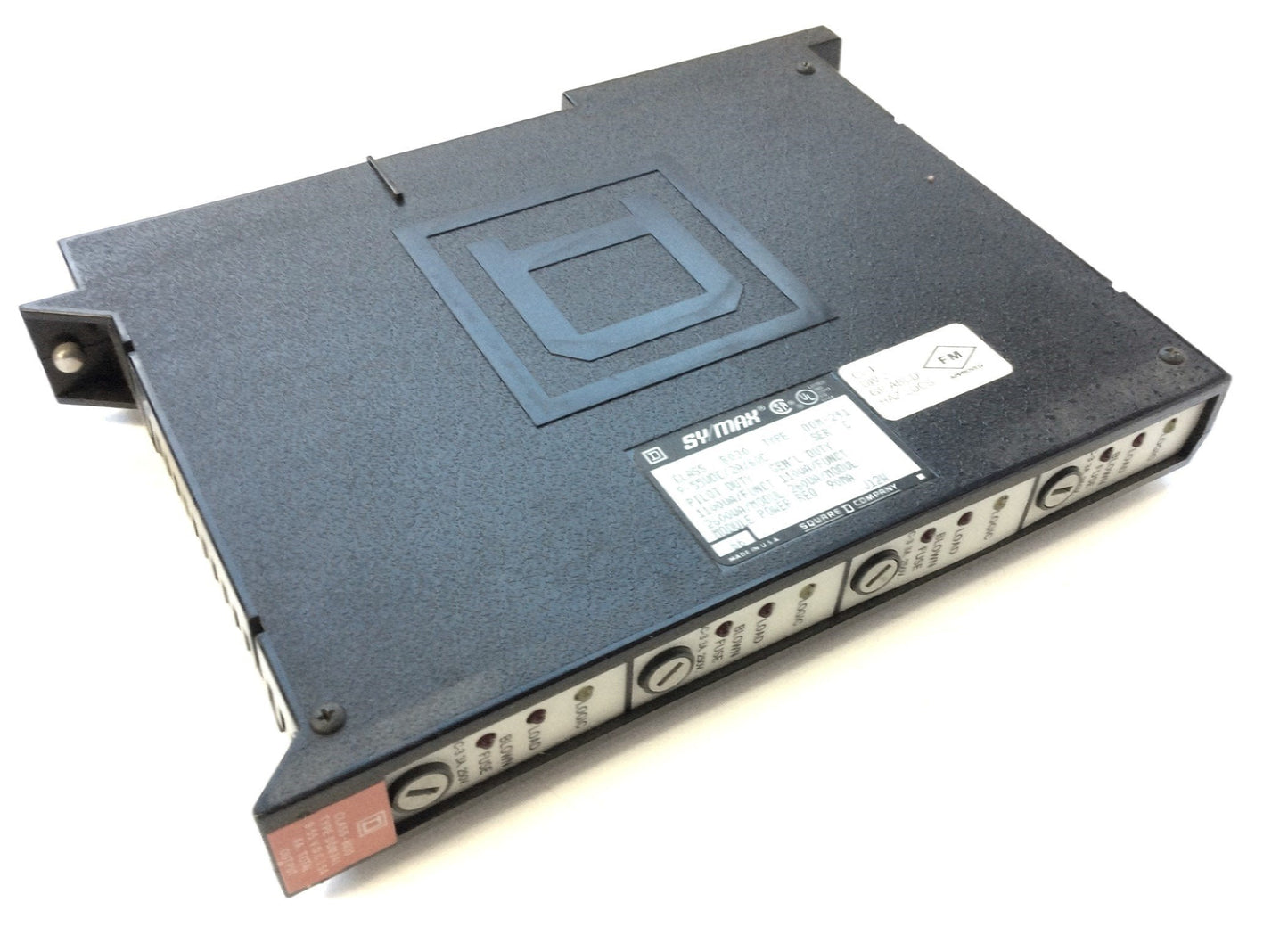 Used Square D DOM-241 Series C Programmable Logic Output Module, Class 8030, 9-55VDC