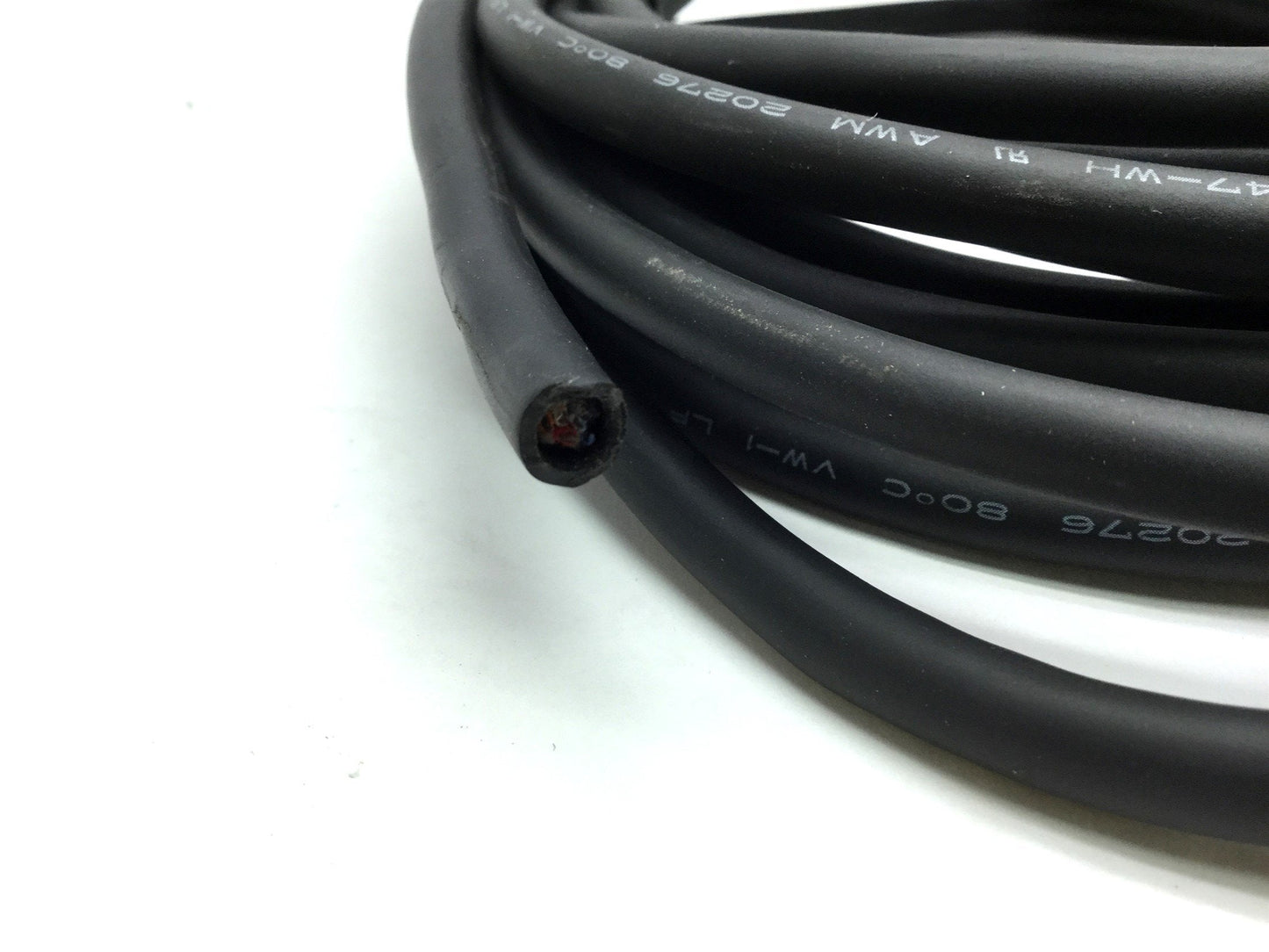 Used Yaskawa A11CE-05 Rev 6 Encoder Cable, Length: 16', Shielded, 17-Pin Flying Leads