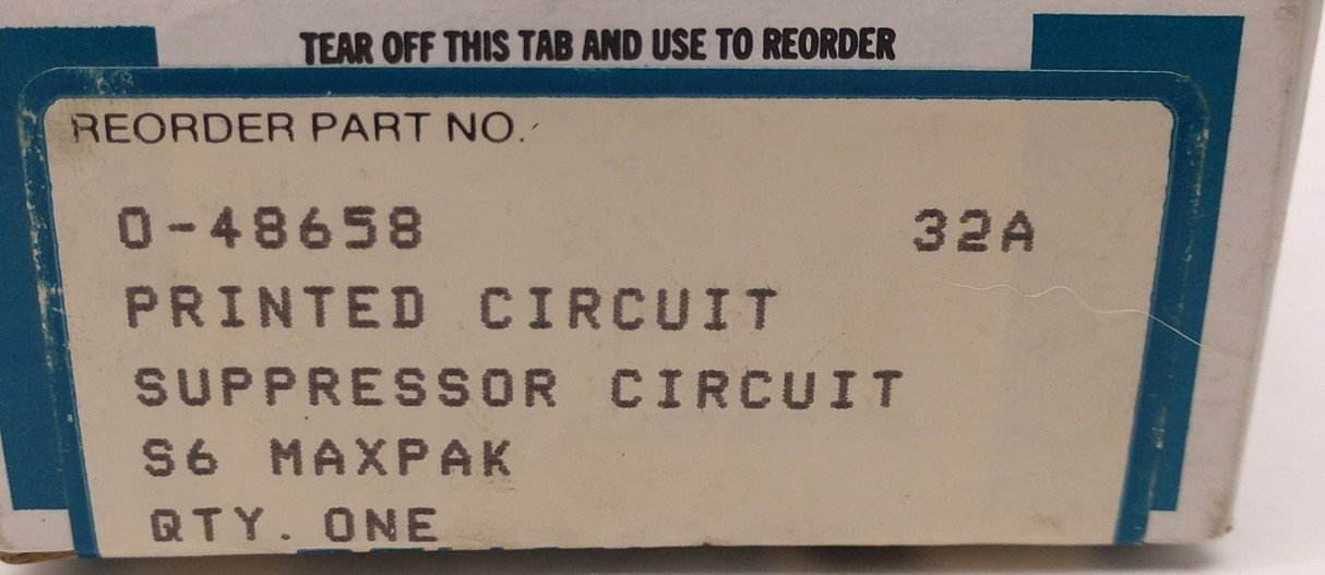 New Reliance Electric 0-48658 32A Printed Suppressor Circuit